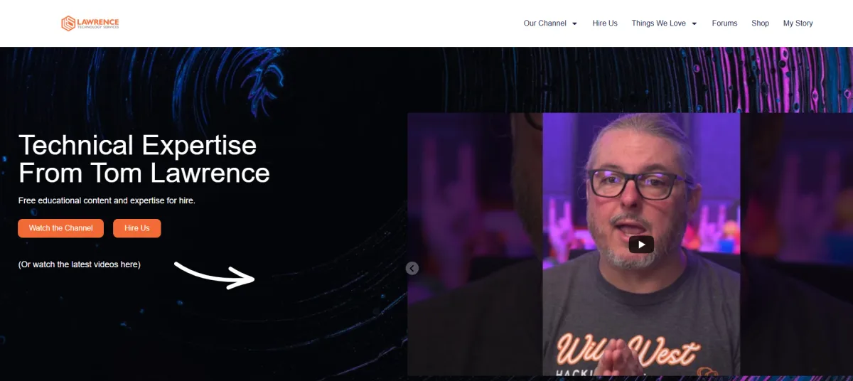 Lawrence Technology Services homepage — Southgate Michigan SMB managed IT provider