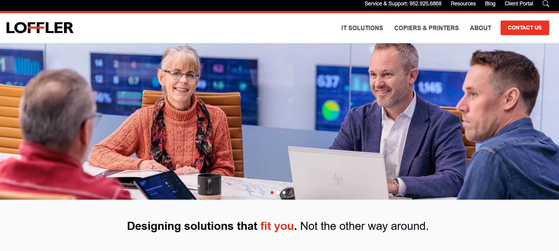Loffler Companies managed IT services Fargo ND &mdash; homepage