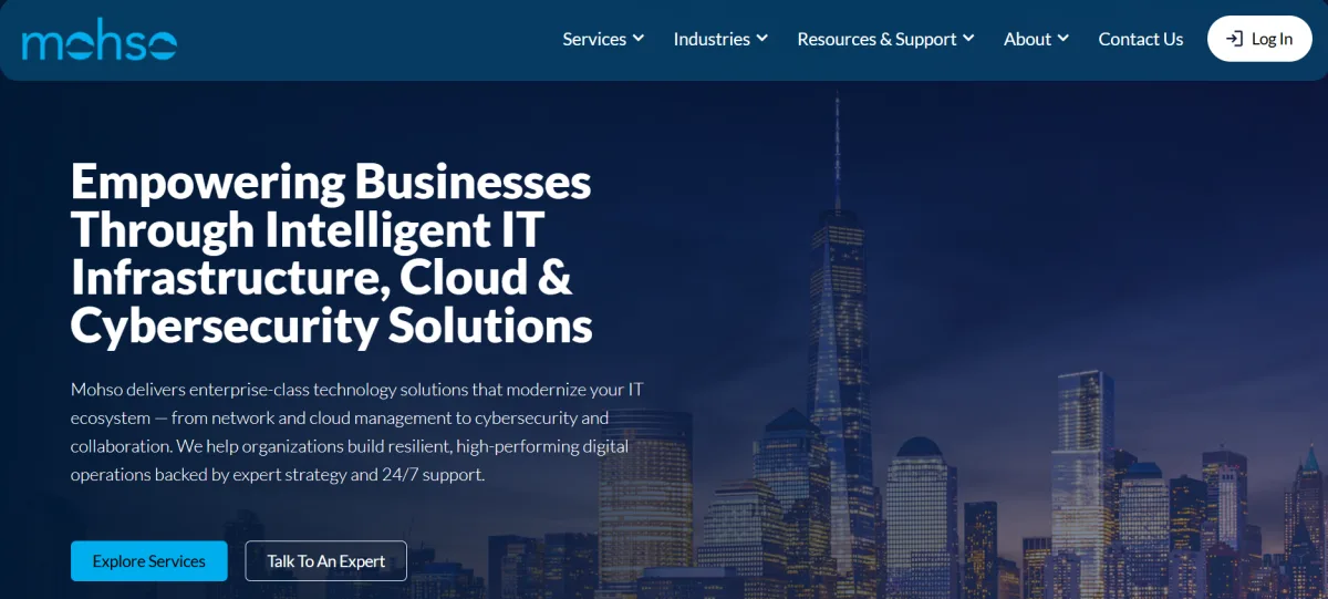 MOHSO managed IT for media production NYC &mdash; homepage