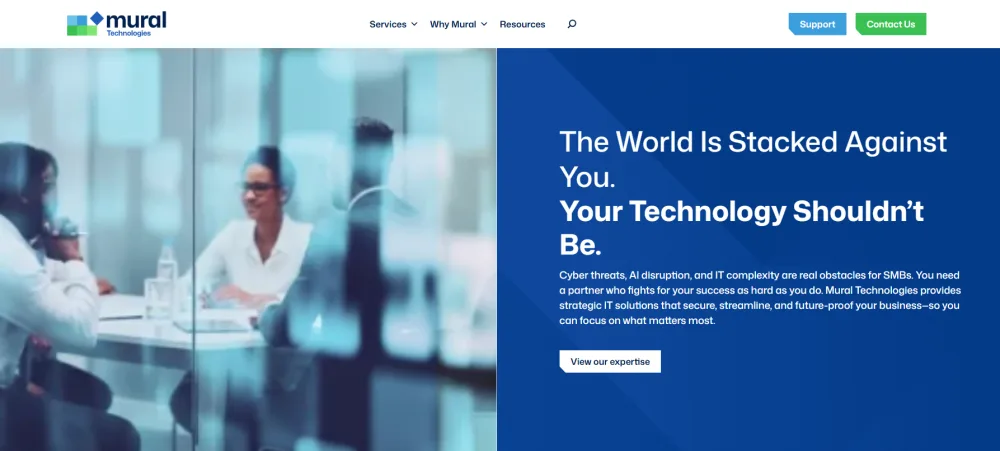 Mural Technologies Tucson AZ managed IT services homepage