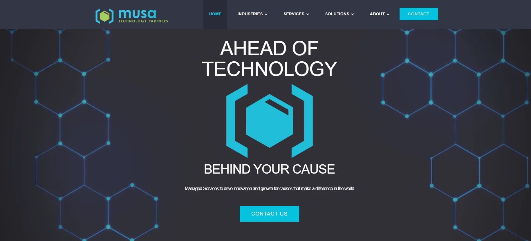 musa Technology Partners lab IT services San Diego homepage
