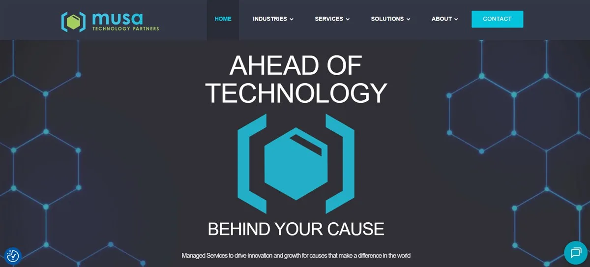 musa Technology Partners life sciences and biotech IT in Salt Lake City, homepage
