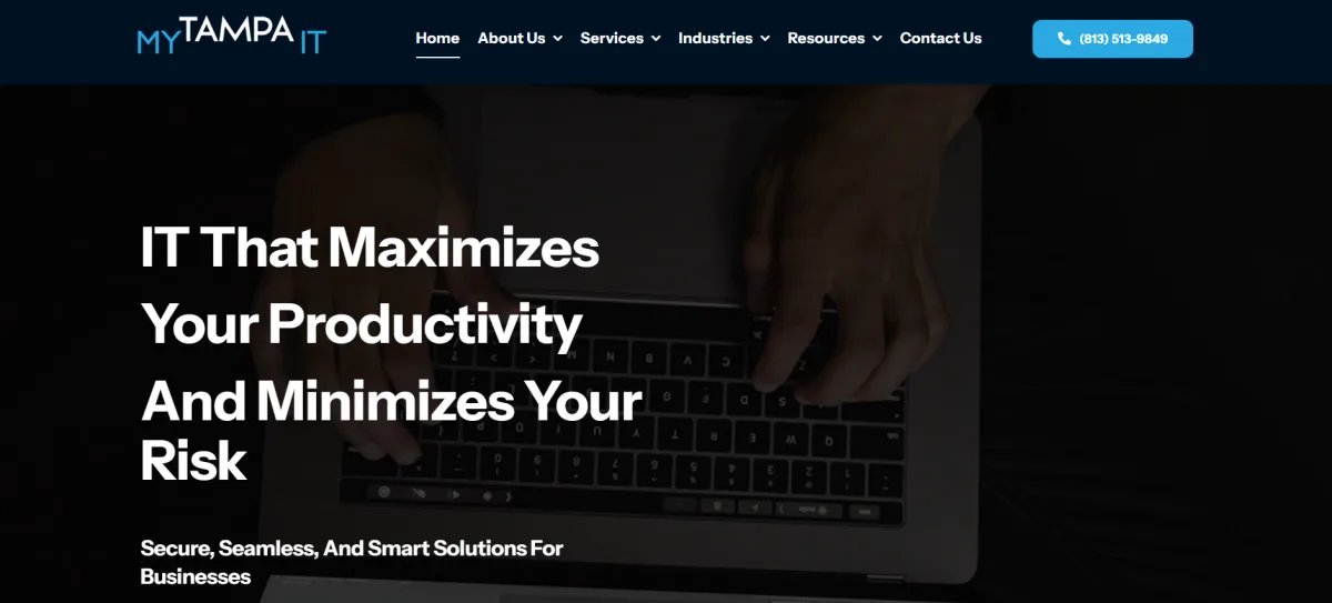 My Tampa IT accounting and financial services IT in Tampa Bay homepage