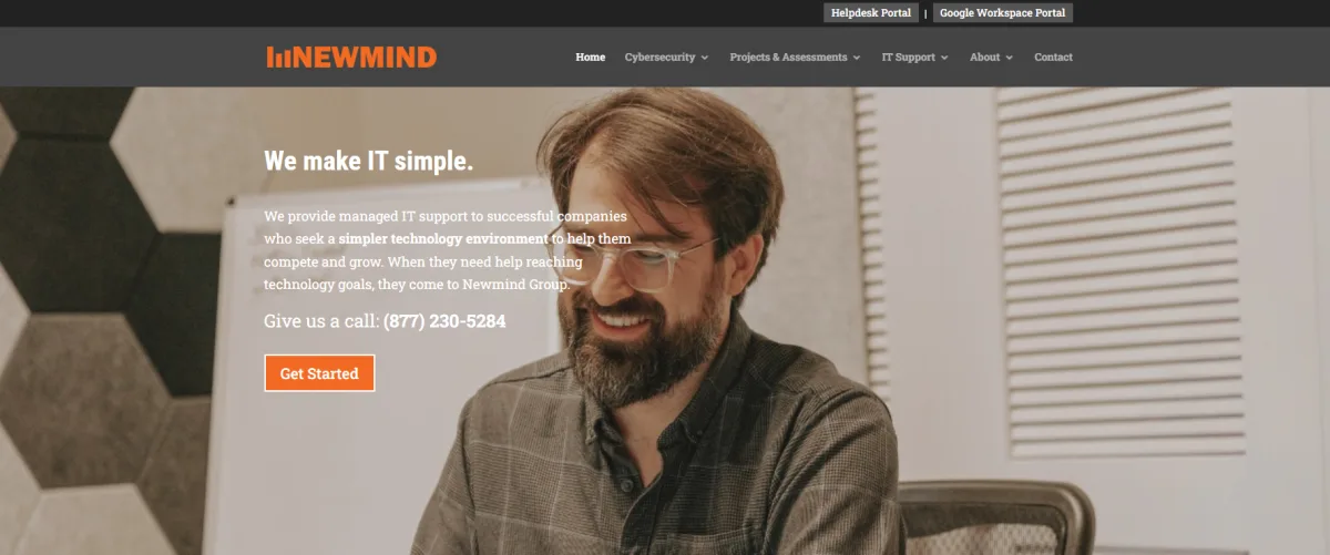 Newmind Group downtown Detroit managed IT — homepage