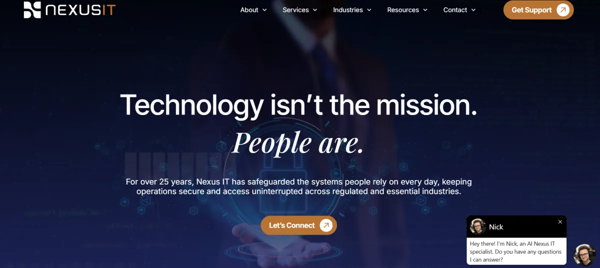 Nexus IT managed IT and SEC/FINRA compliance in Salt Lake City, Utah homepage