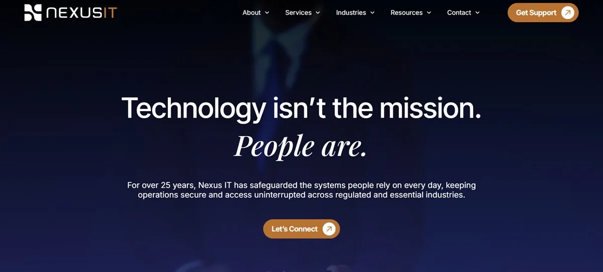 Nexus IT managed IT and compliance for technology companies in Salt Lake City, homepage