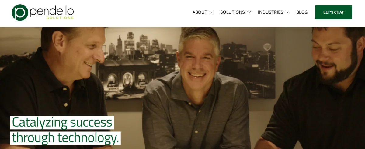 Pendello Solutions managed IT in Prairie Village Kansas City homepage