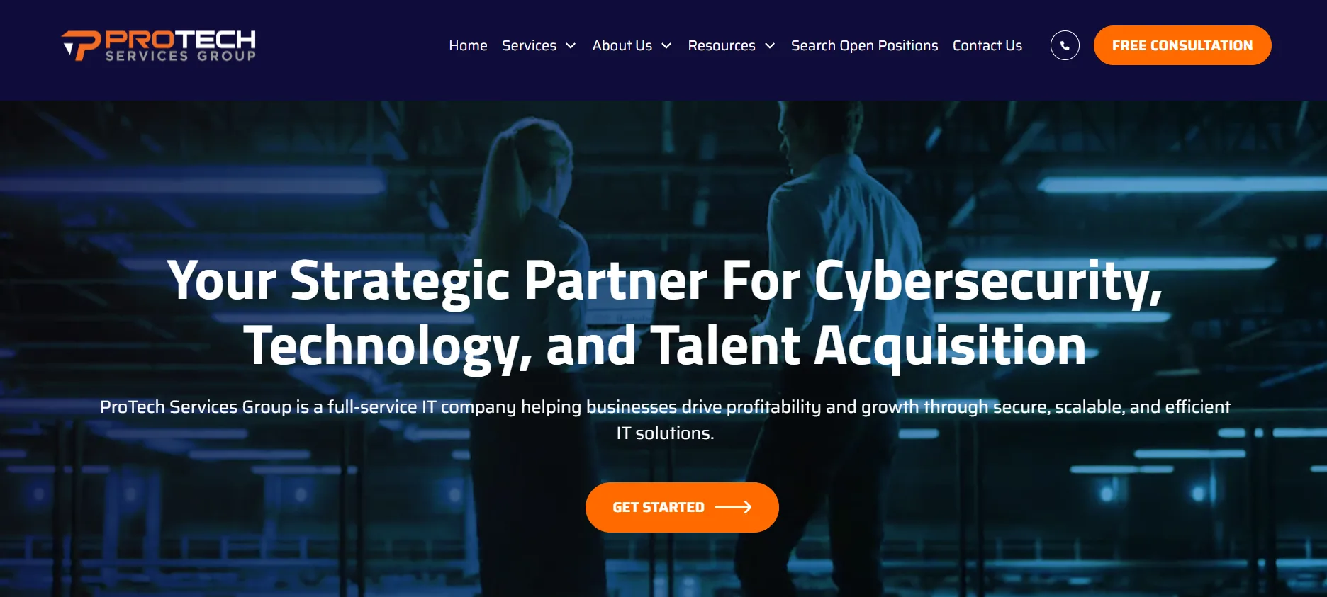 ProTech Services Group managed IT services Memphis — homepage