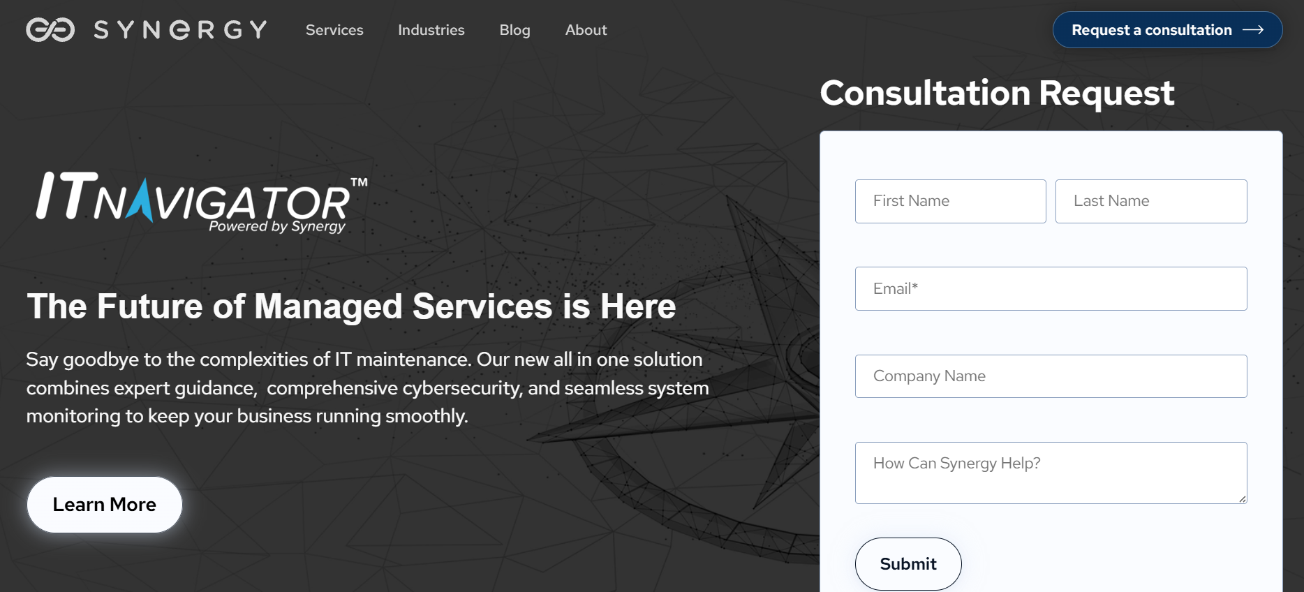 Synergy IT Solutions managed IT services Syracuse NY &mdash; homepage