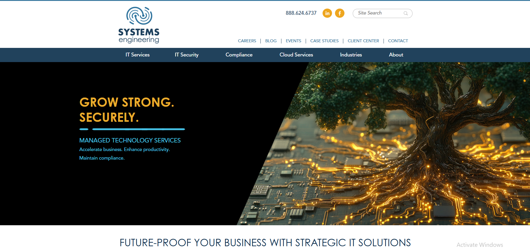 Systems Engineering managed IT services in Portland, ME — homepage