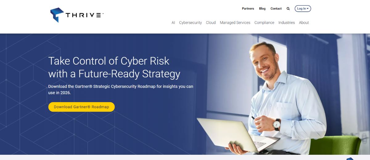 Thrive NextGen managed services ServiceNow platform homepage