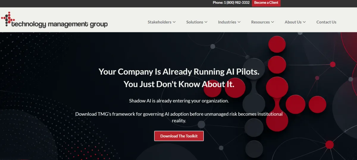 TMG Information Technology Management Group cybersecurity NYC &mdash; homepage