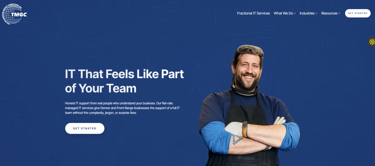 TMGC The Millennium Group Computing flat-rate managed IT homepage for Denver
