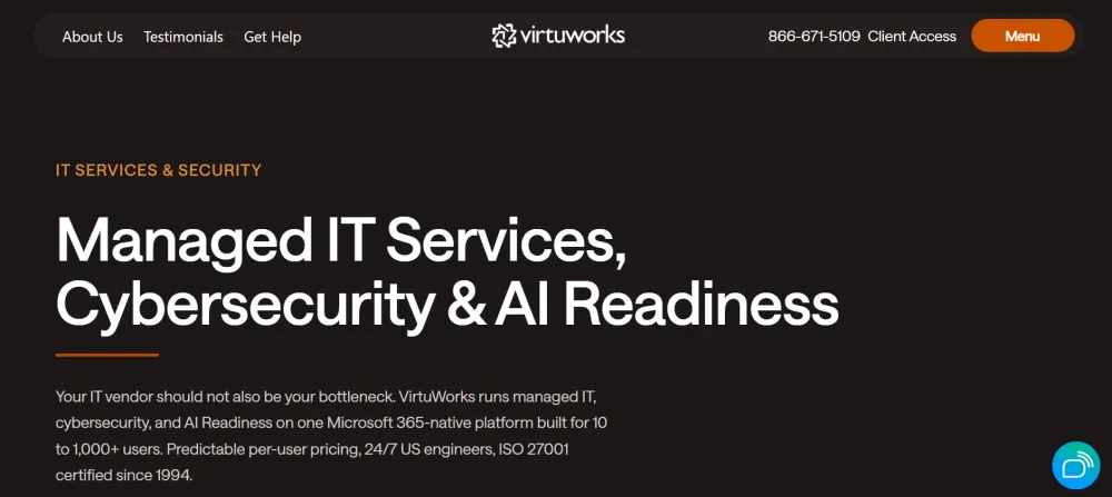 VirtuWorks real estate IT services Fort Lauderdale homepage