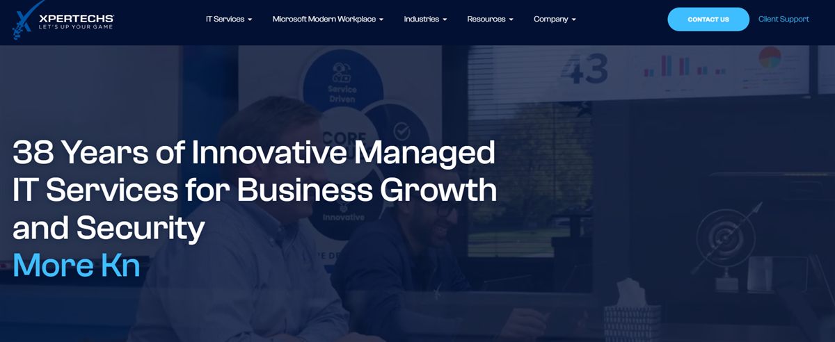 XPERTECHS managed IT services Wilmington DE - homepage