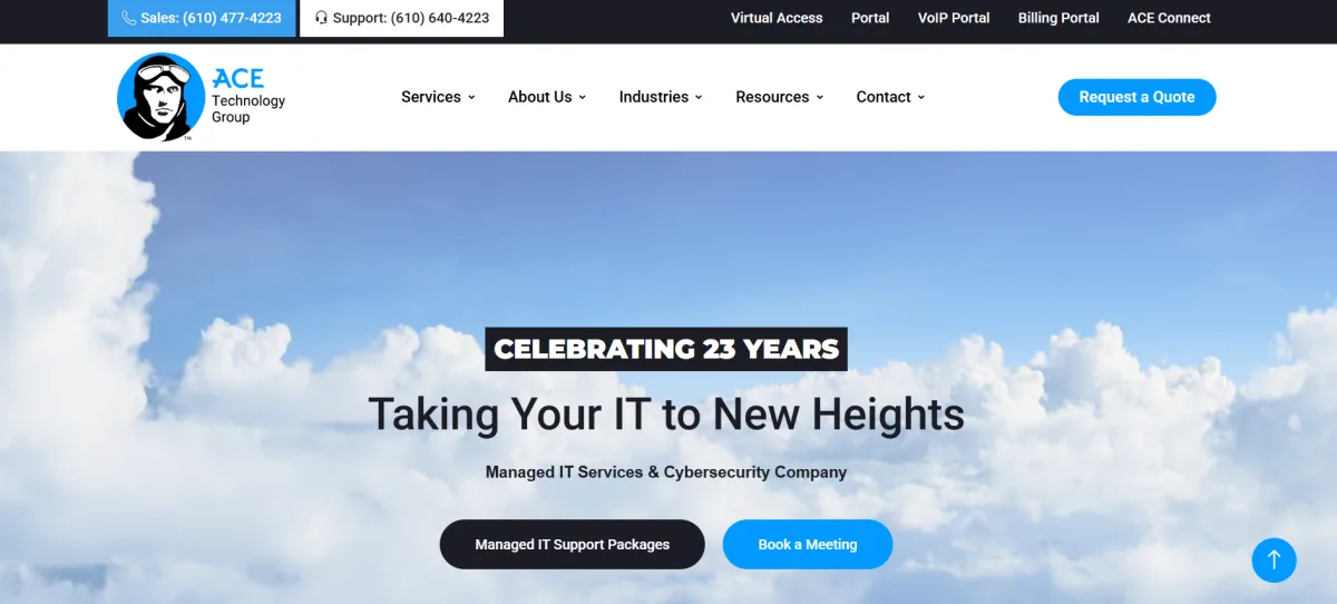 Ace Technology Group IT services Philadelphia Lehigh Valley - homepage