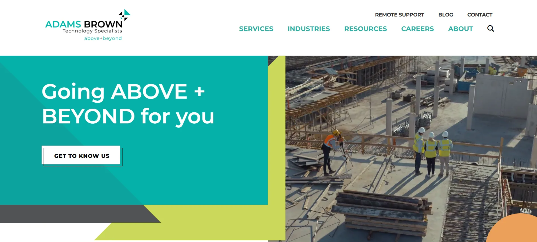 Adams Brown Technology Specialists Wichita KS homepage