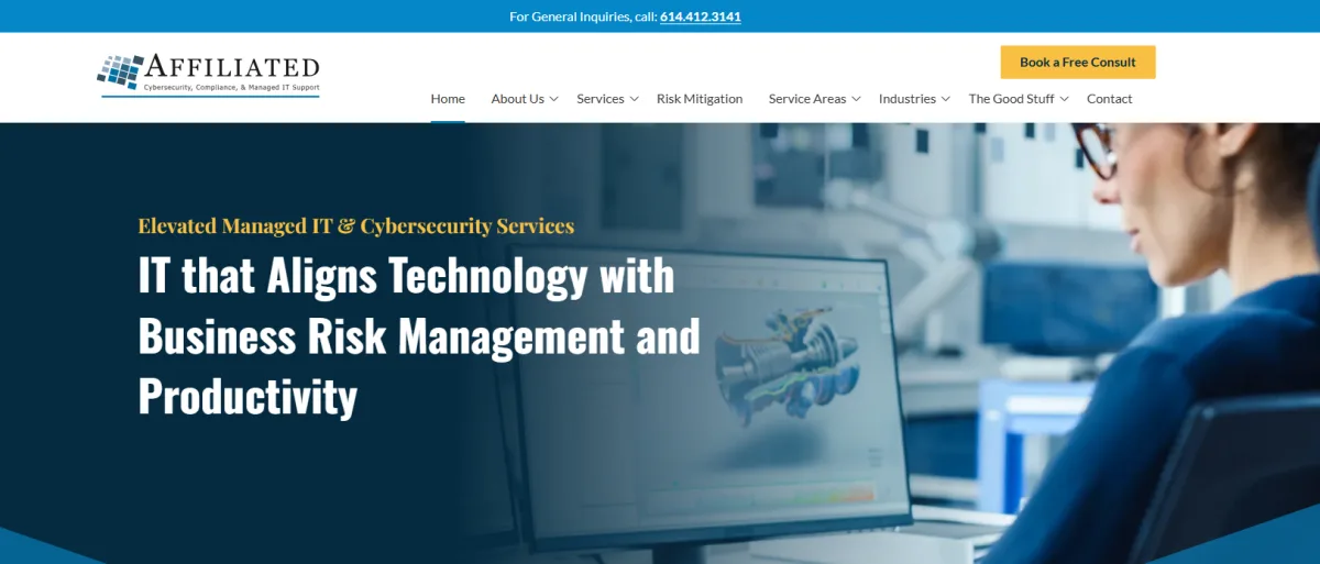 Affiliated Resource Group managed IT for healthcare Dayton homepage