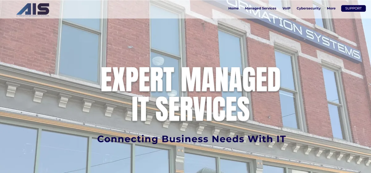 AIS Buffalo Alternative Information Systems expert managed IT services homepage