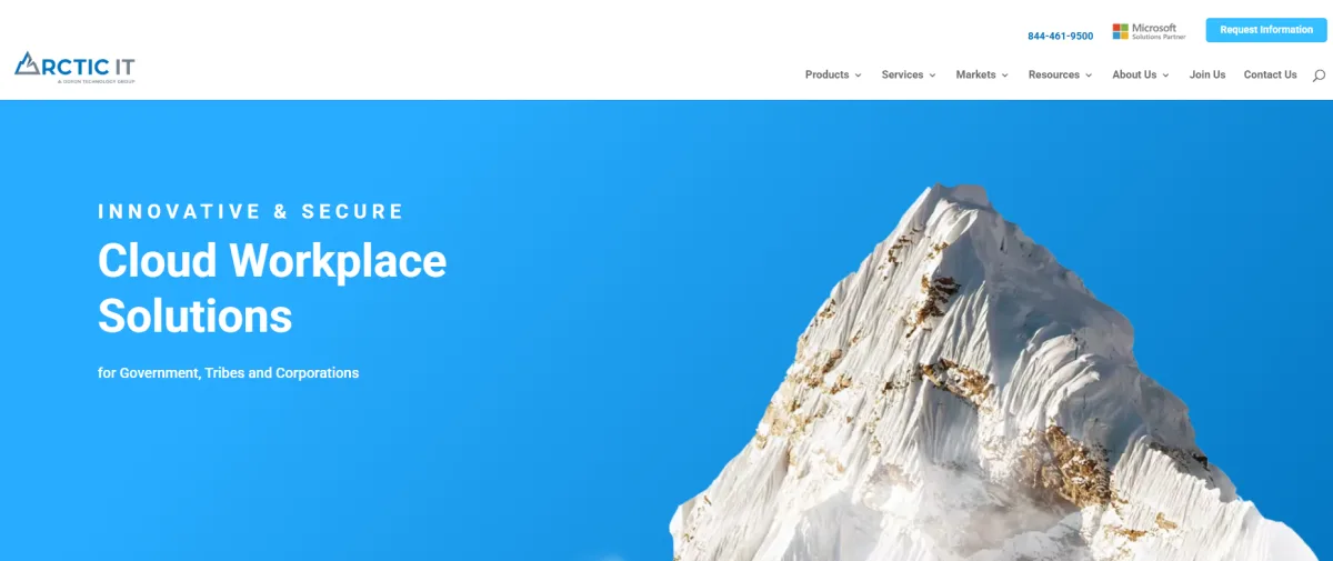 Arctic IT managed IT services Anchorage AK homepage