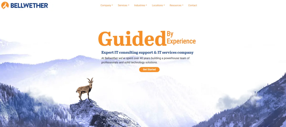 Bellwether Technology managed service provider energy New Orleans homepage