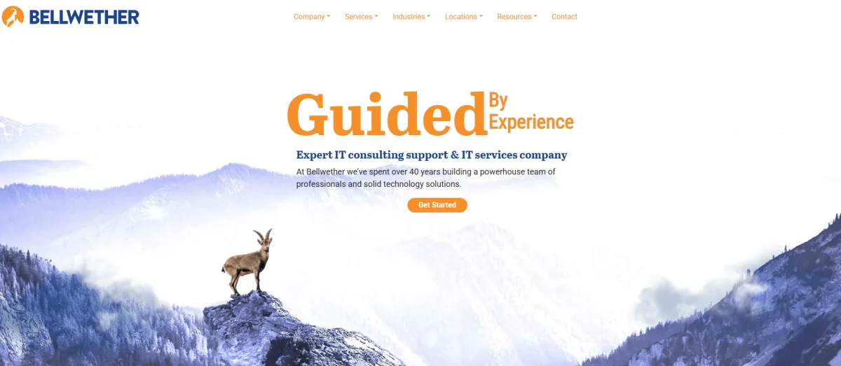 Bellwether Technology managed IT hospitality tourism New Orleans homepage