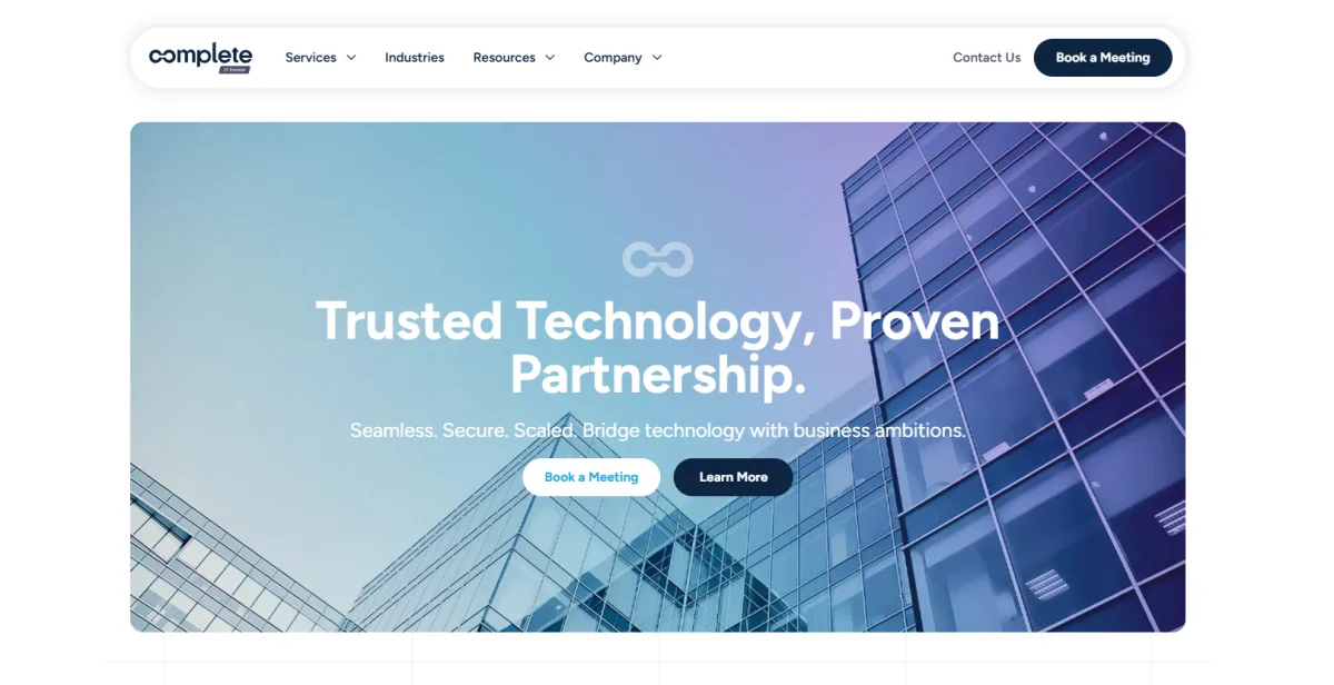 Complete Network managed IT services for financial services in Albany NY homepage