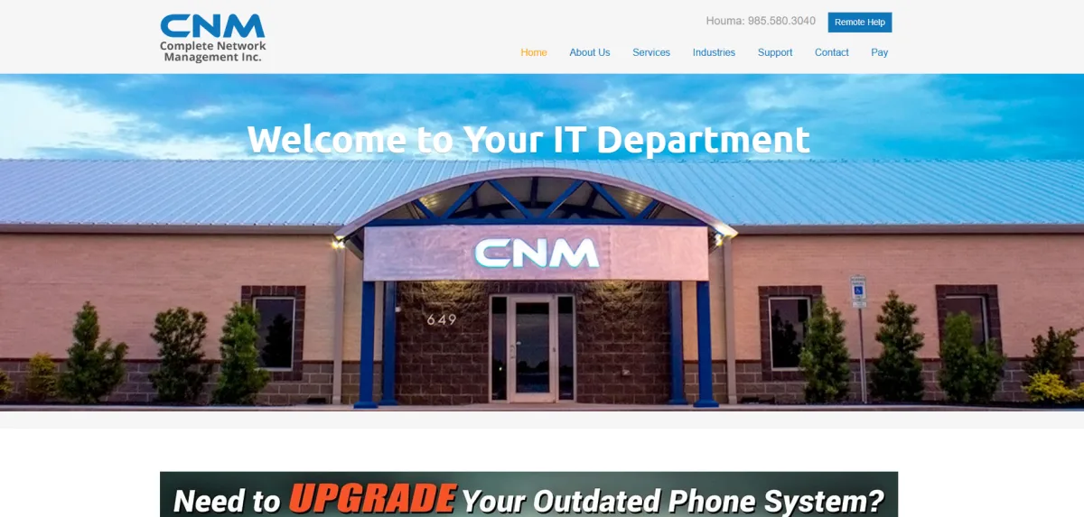 Complete Network Albany NY managed IT services homepage