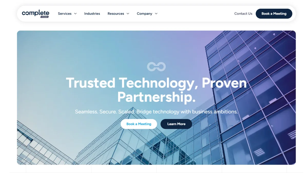 Complete Network managed IT and legal expertise Albany New York homepage