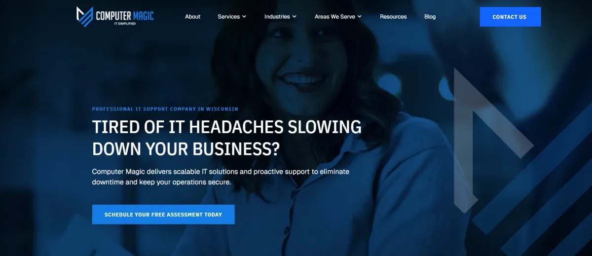 Computer Magic Monona Madison WI IT services homepage