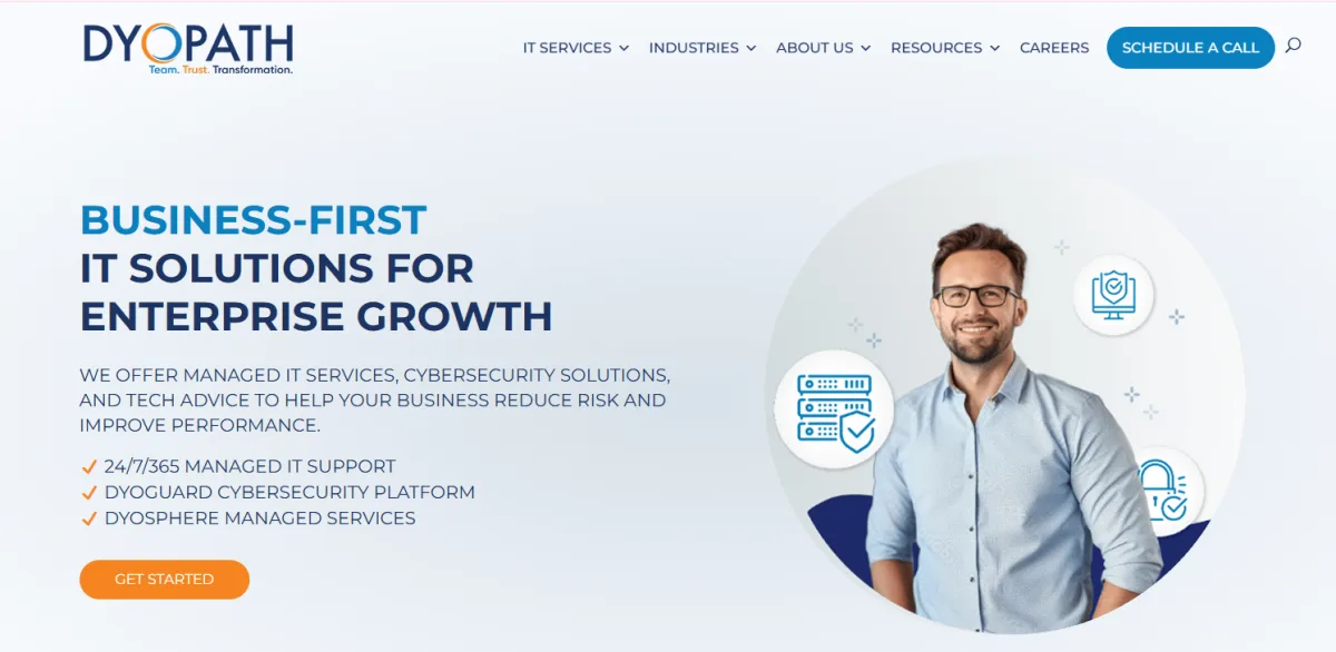 DYOPATH managed IT national MSP homepage