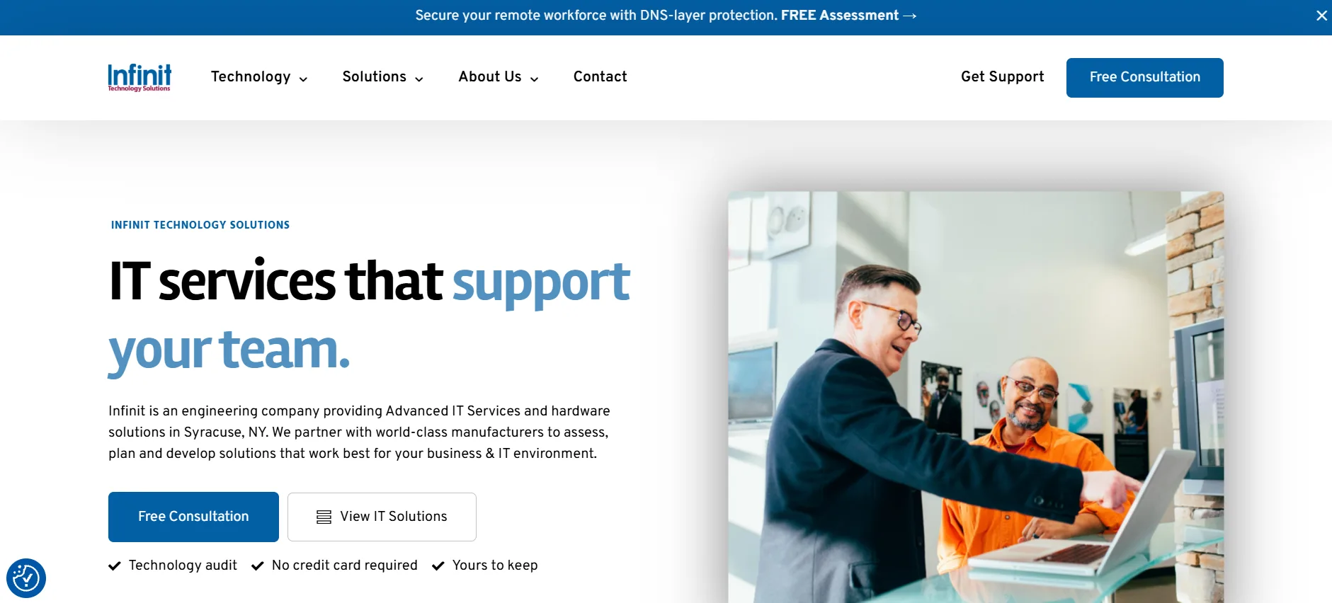 FunctionOne managed IT services Syracuse NY homepage
