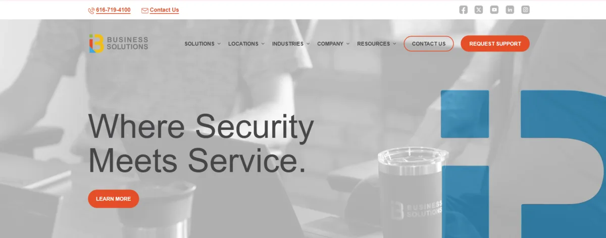 i3 Business Solutions IT services for law firms Grand Rapids homepage