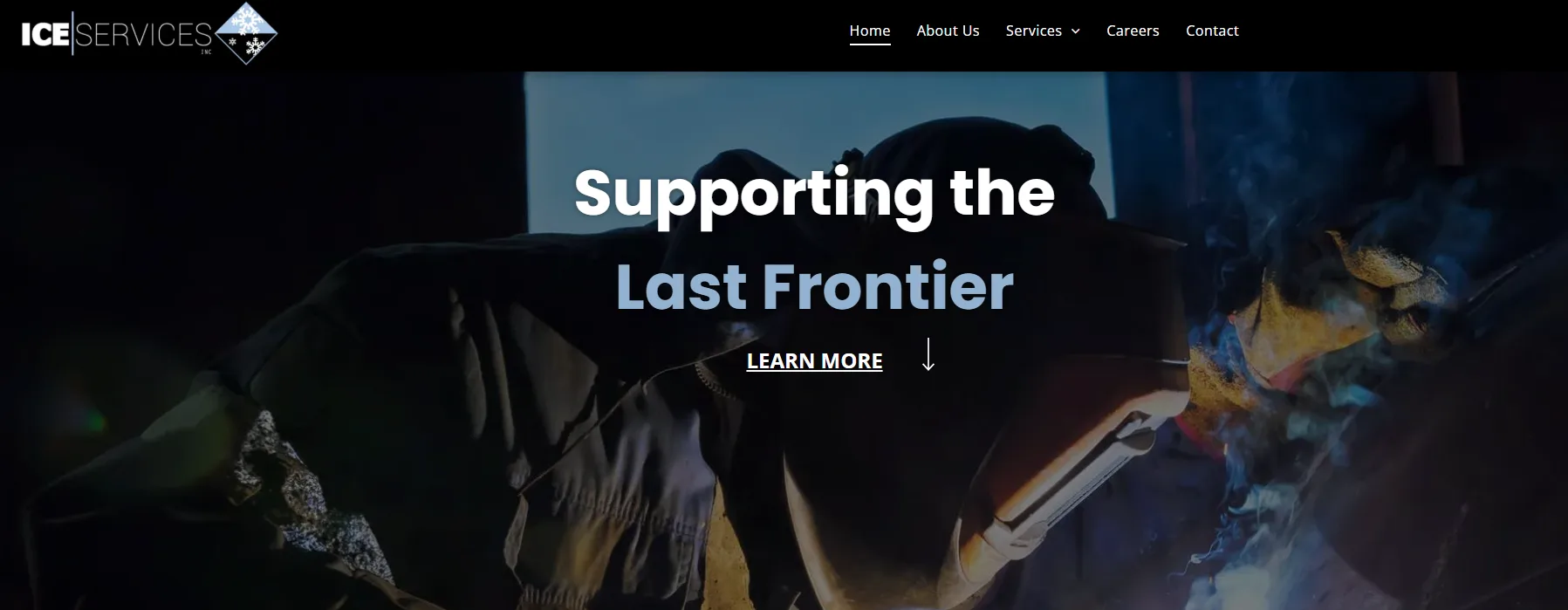 ICE Services managed IT Anchorage homepage