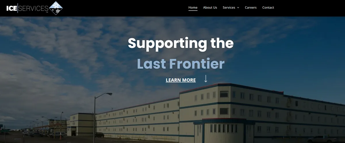 ICE Services ICT division Anchorage Alaska energy oilfield homepage