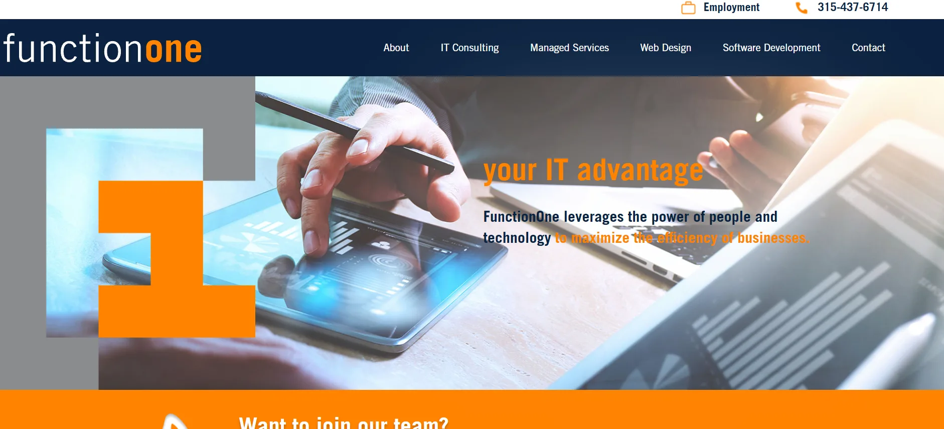 Infinit Technology Solutions Syracuse NY homepage
