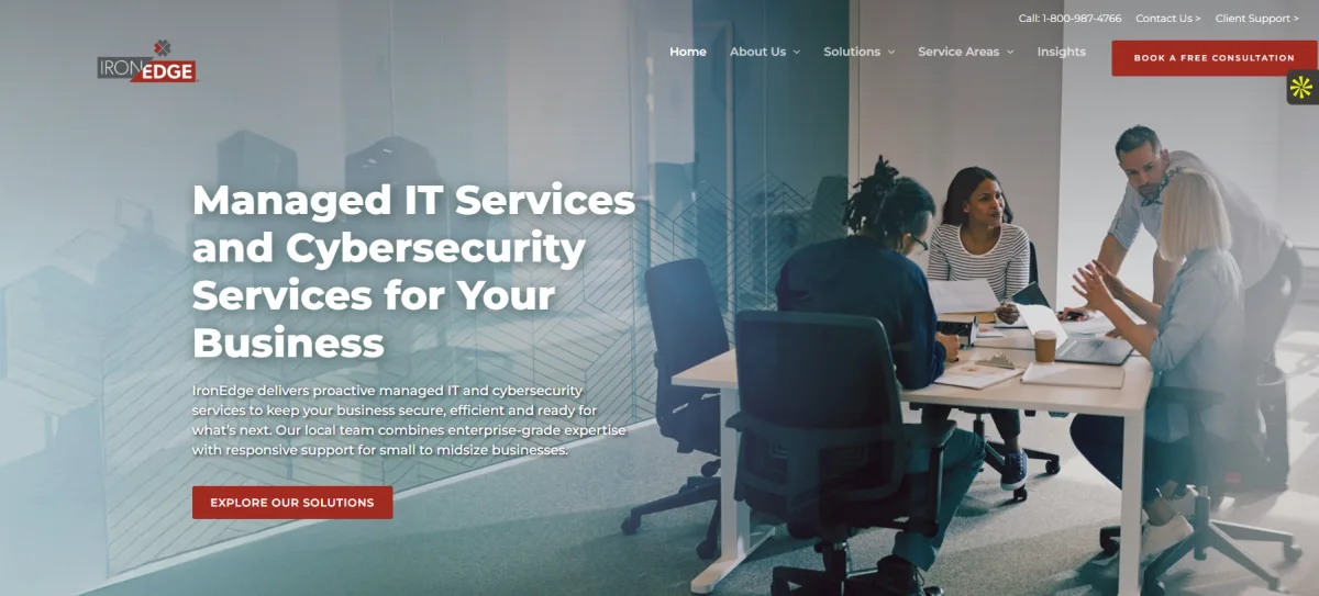 IronEdge Group managed IT services Albuquerque homepage