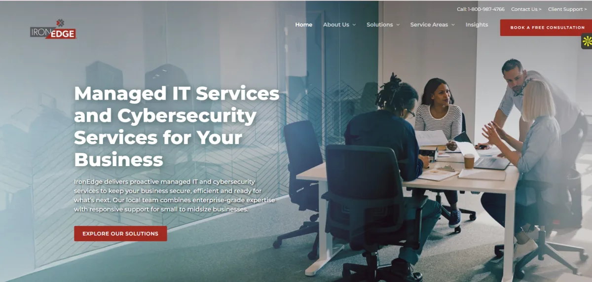 IronEdge Group managed IT services Albuquerque homepage