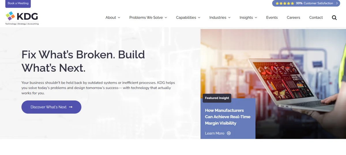 KDG Kyle David Group managed IT Allentown homepage