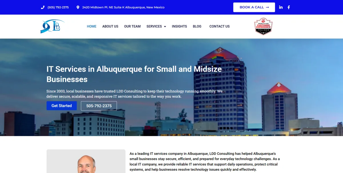 LDD Consulting IT services law firms Albuquerque NM — homepage