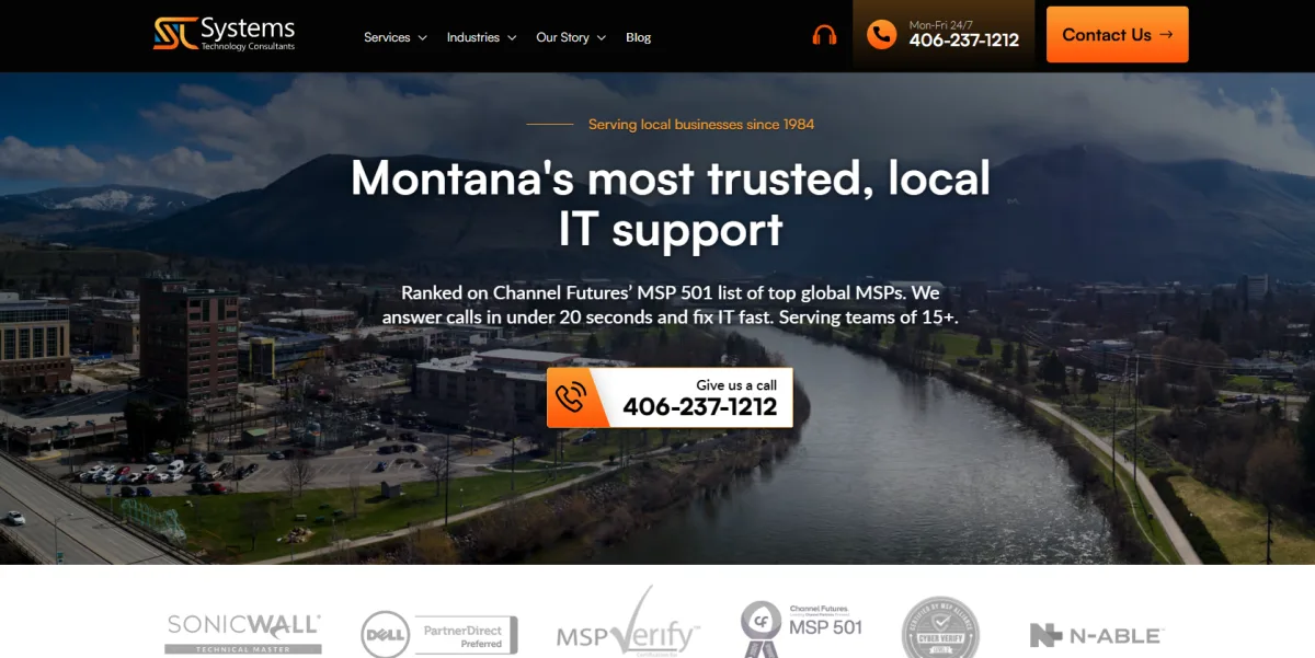Morrison-Maierle Systems managed IT services Billings Montana homepage