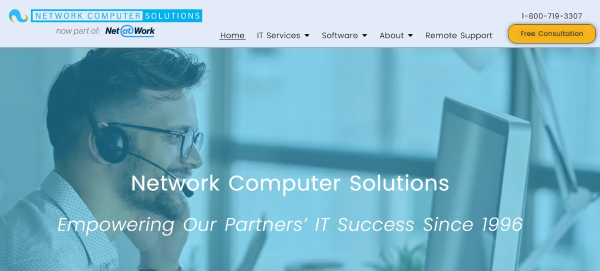 NCS Network Computer Systems Spokane managed IT services homepage