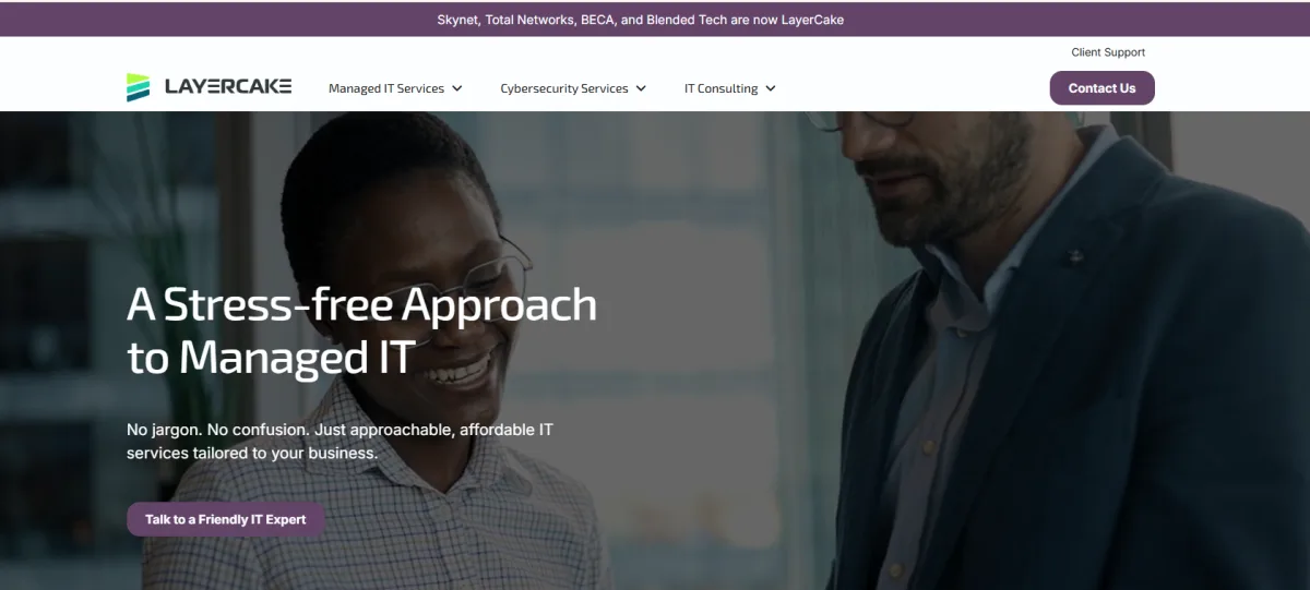 Quanexus Skynet Innovations cybersecurity Dayton Ohio homepage