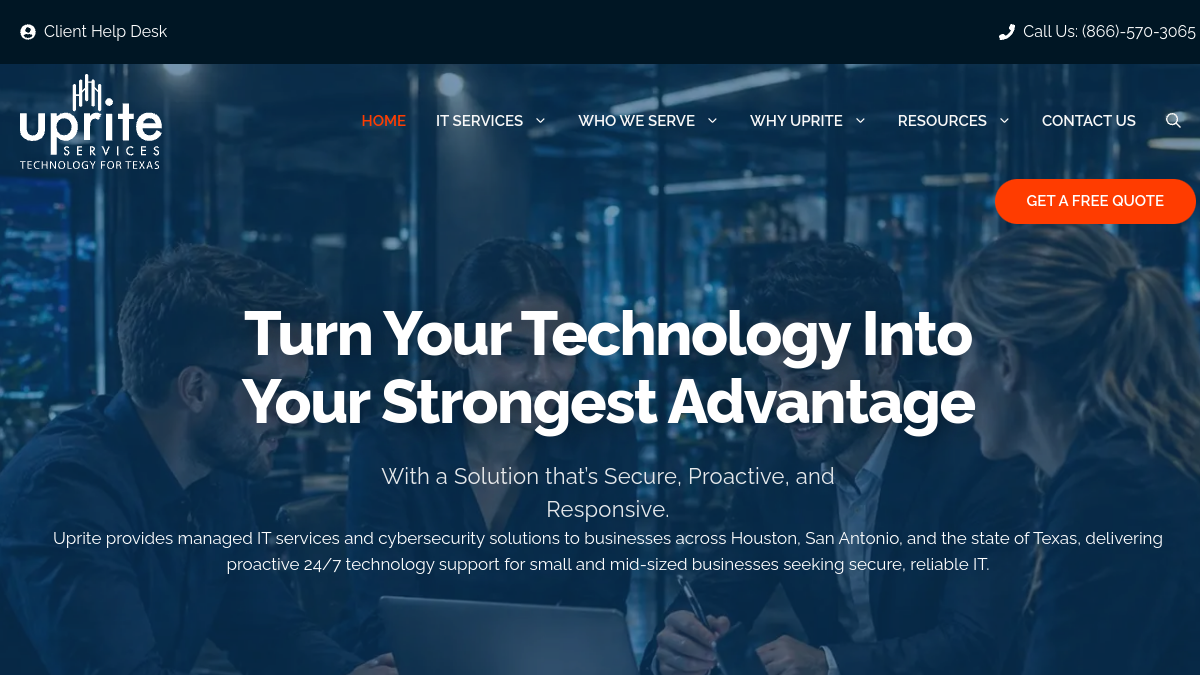 Uprite managed IT services Dallas TX &mdash; homepage