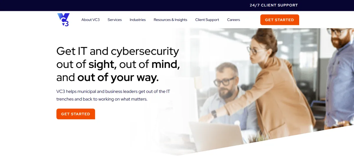 VC3 formerly Aberdean Consulting Madison WI IT services homepage
