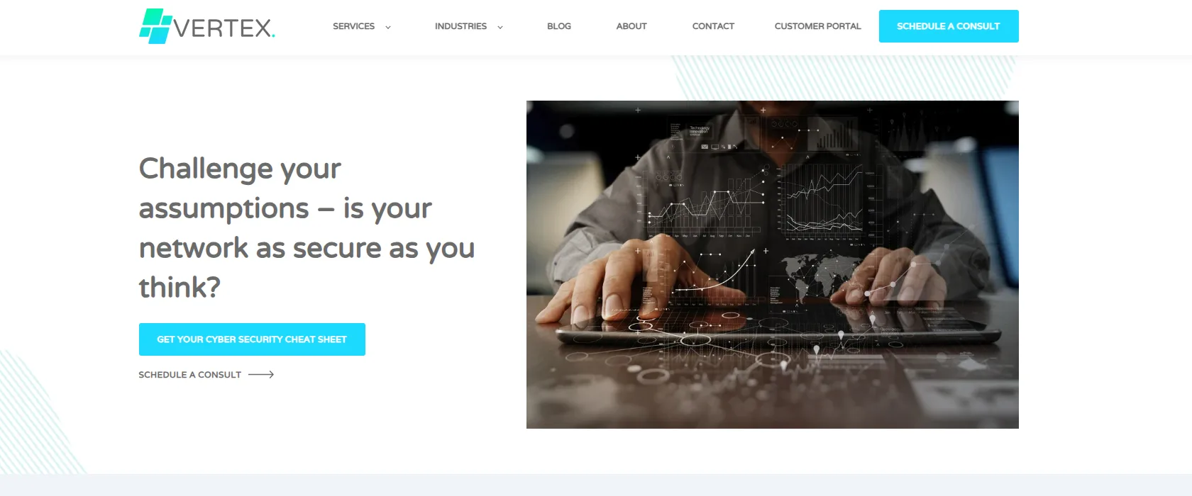 Vertex Consulting Group managed IT Billings MT homepage