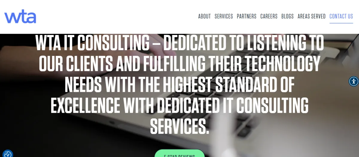 WTA Consulting IT and Oracle consulting Toledo Ohio homepage