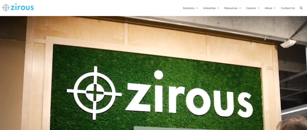 Zirous finance IT consulting West Des Moines Iowa homepage