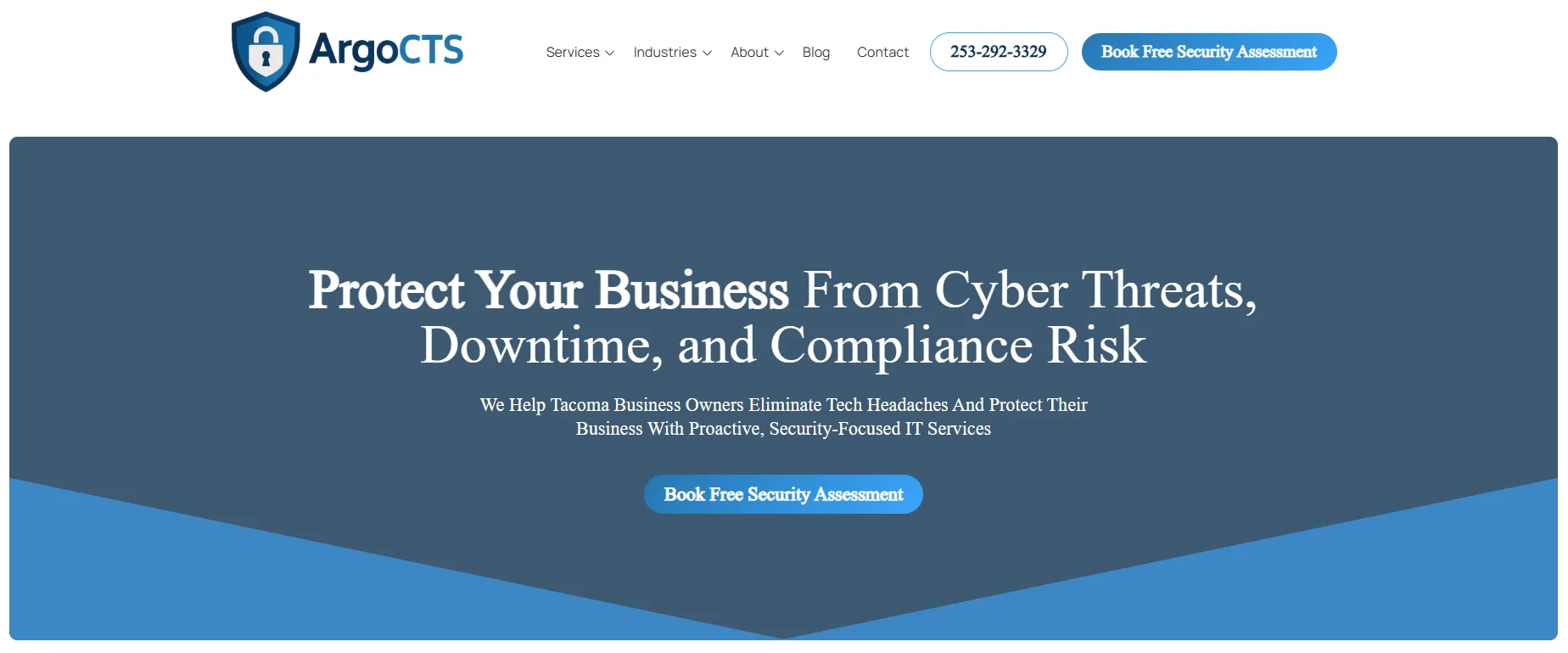 ArgoCTS manufacturing IT support Tacoma Washington homepage