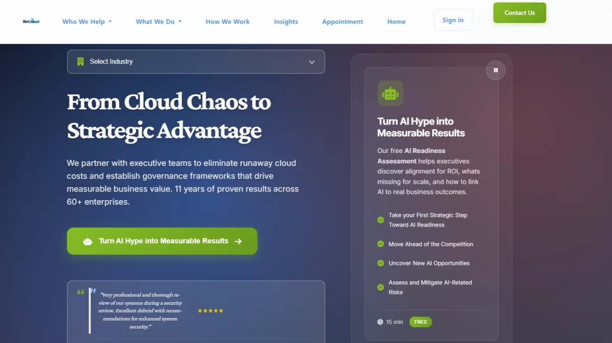 BeCloud cloud and managed IT services in Jackson, MS &mdash; homepage